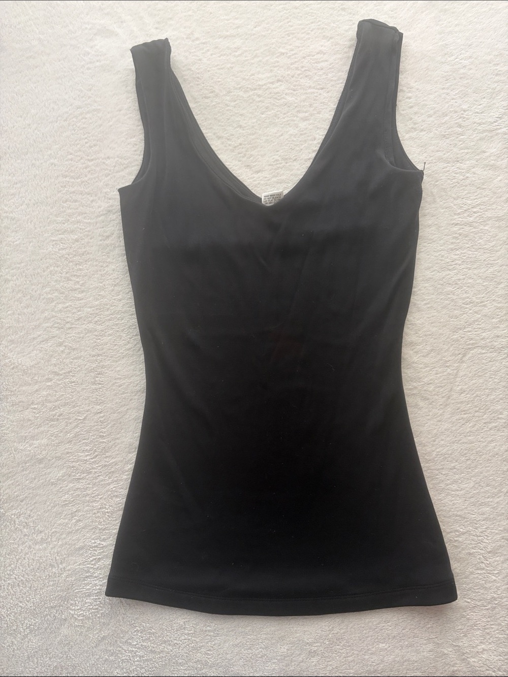 Cache Black V-Neck Women's Tank Top